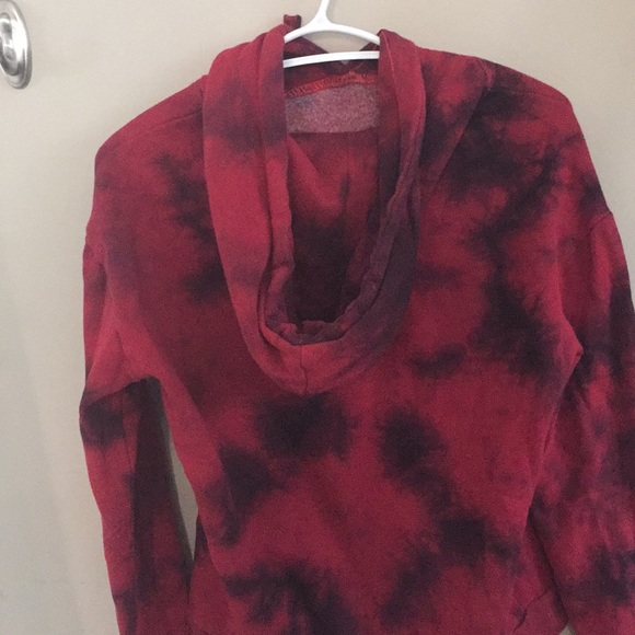 Red/Black Bluenotes Boyfriend Fit Hoodie - Picture 2 of 2